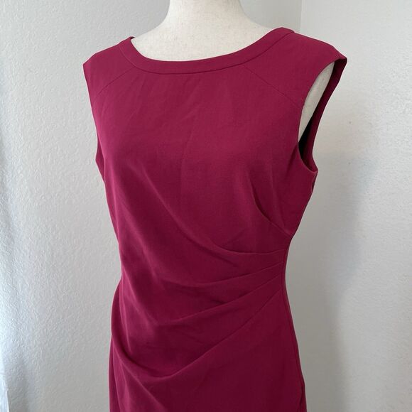 White House Black Market Women’s Sheath Dress Pink Size 8 OfficeCore Corpcore - Picture 4 of 10
